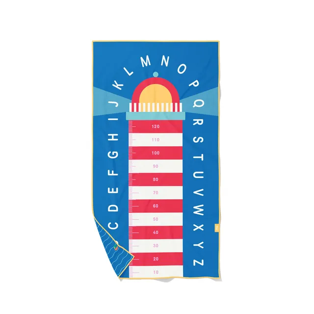 quut-lighthouse-blue-serviette-de-jeu-enfant-double-face-2 image 1