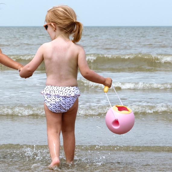 quut-mini-ballo-seau-de-plage-1-7-l-sweet-pink-yellow-stone image 4