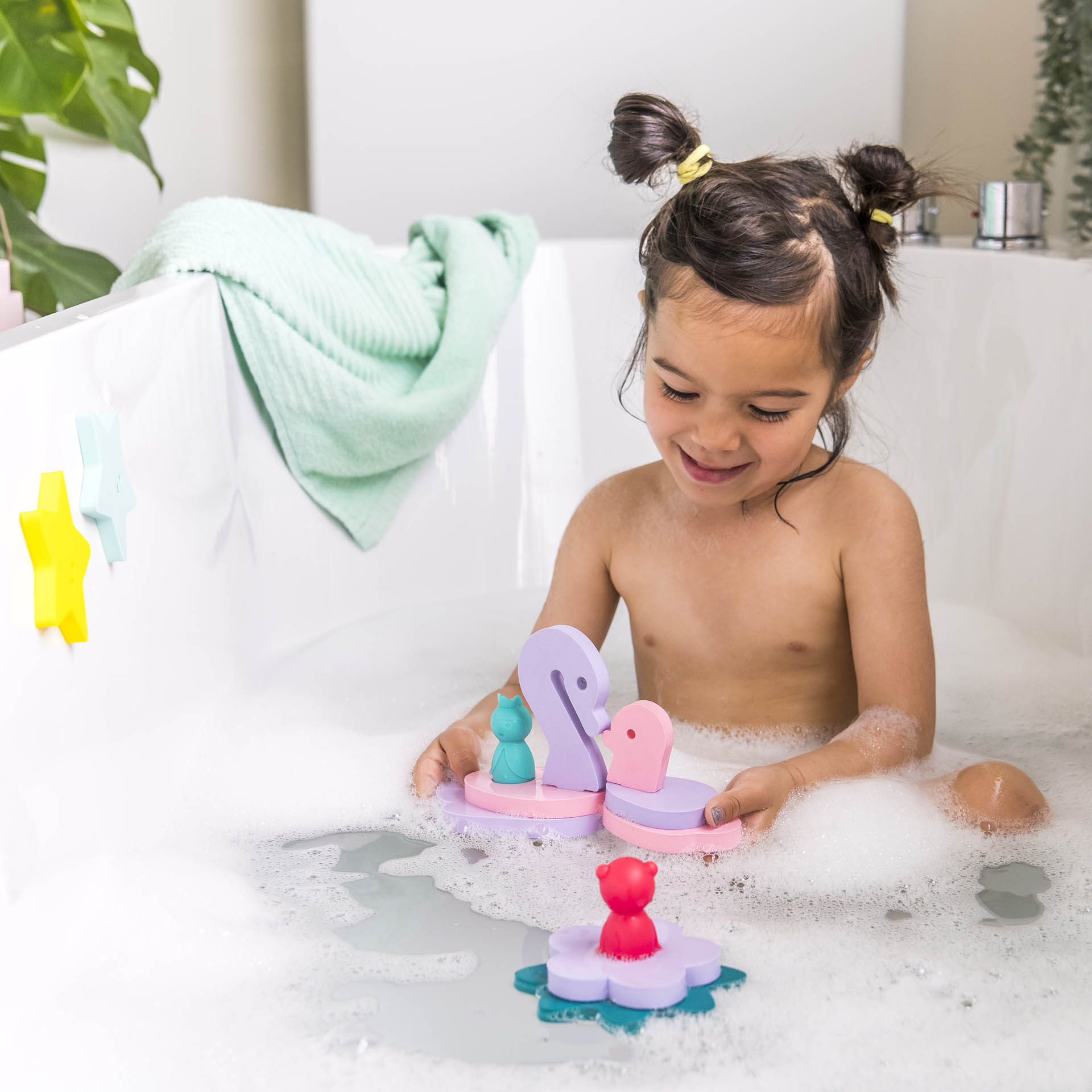 quut-la-mare-enchant-e-puzzle-de-bain-amis-enfant image 3