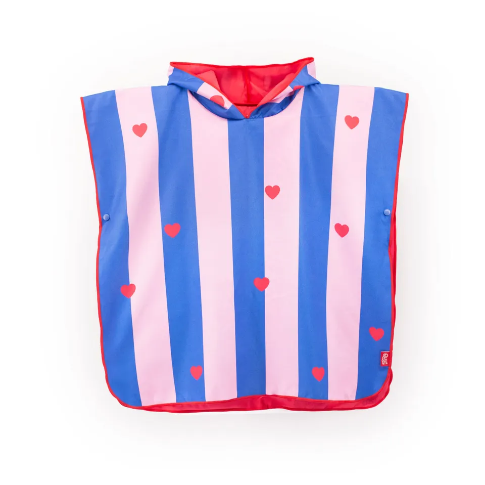 quut-poncho-cherry-poncho-de-plage-microfibre image 1