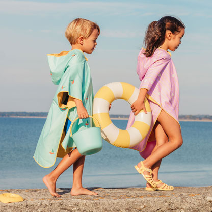 quut-poncho-microfibre-banana-blue image 4