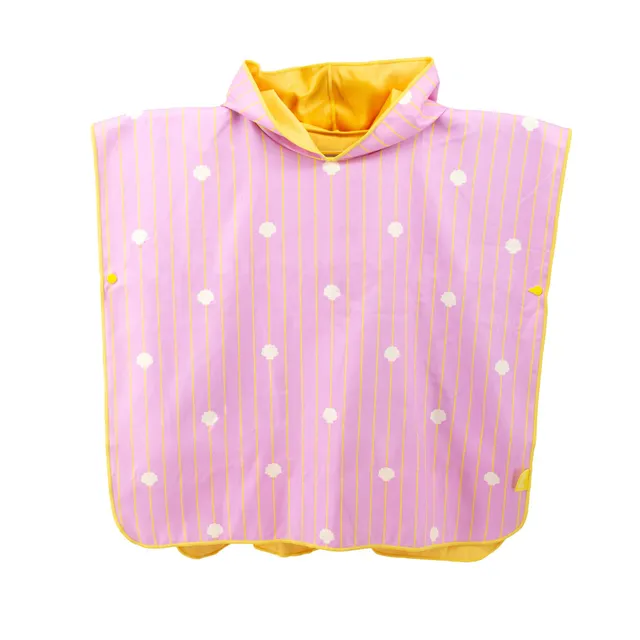 quut-poncho-banana-pink-poncho-microfibre-enfant image 1