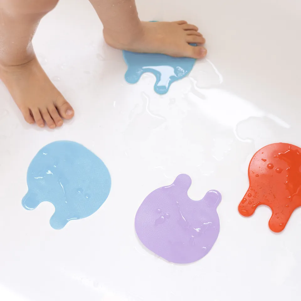 quut-grippi-jouet-de-bain-antid-rapant-8-pcs image 1