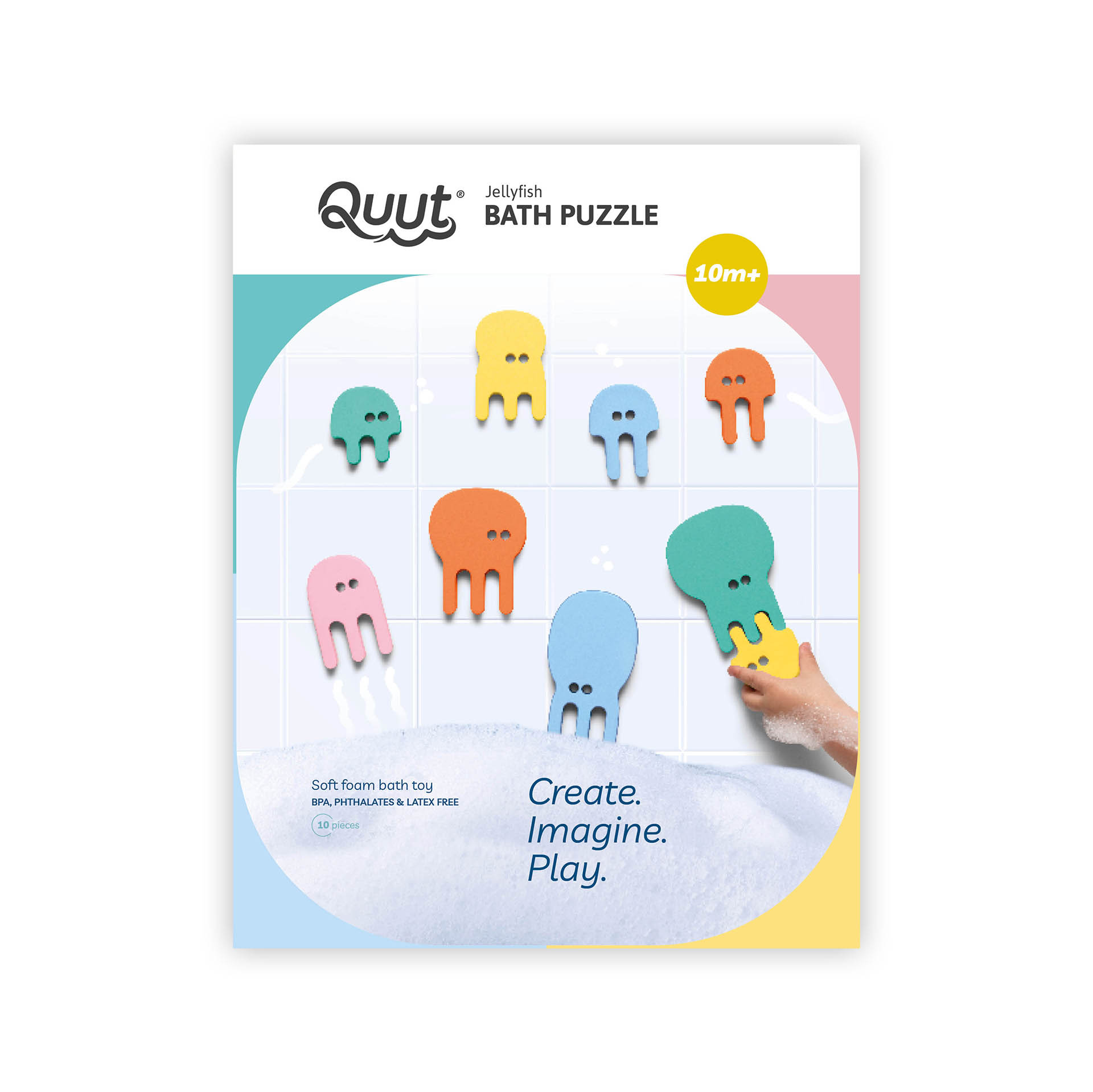 quut-squeezi-m-duse-jellyfish-jouet-de-bain image 1