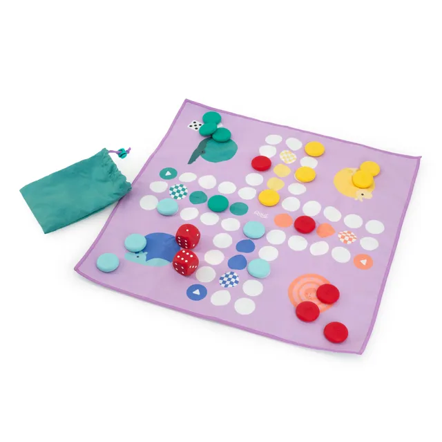 quut-horse-game-tic-tac-toe-serviette-de-jeu-r-versible image 1