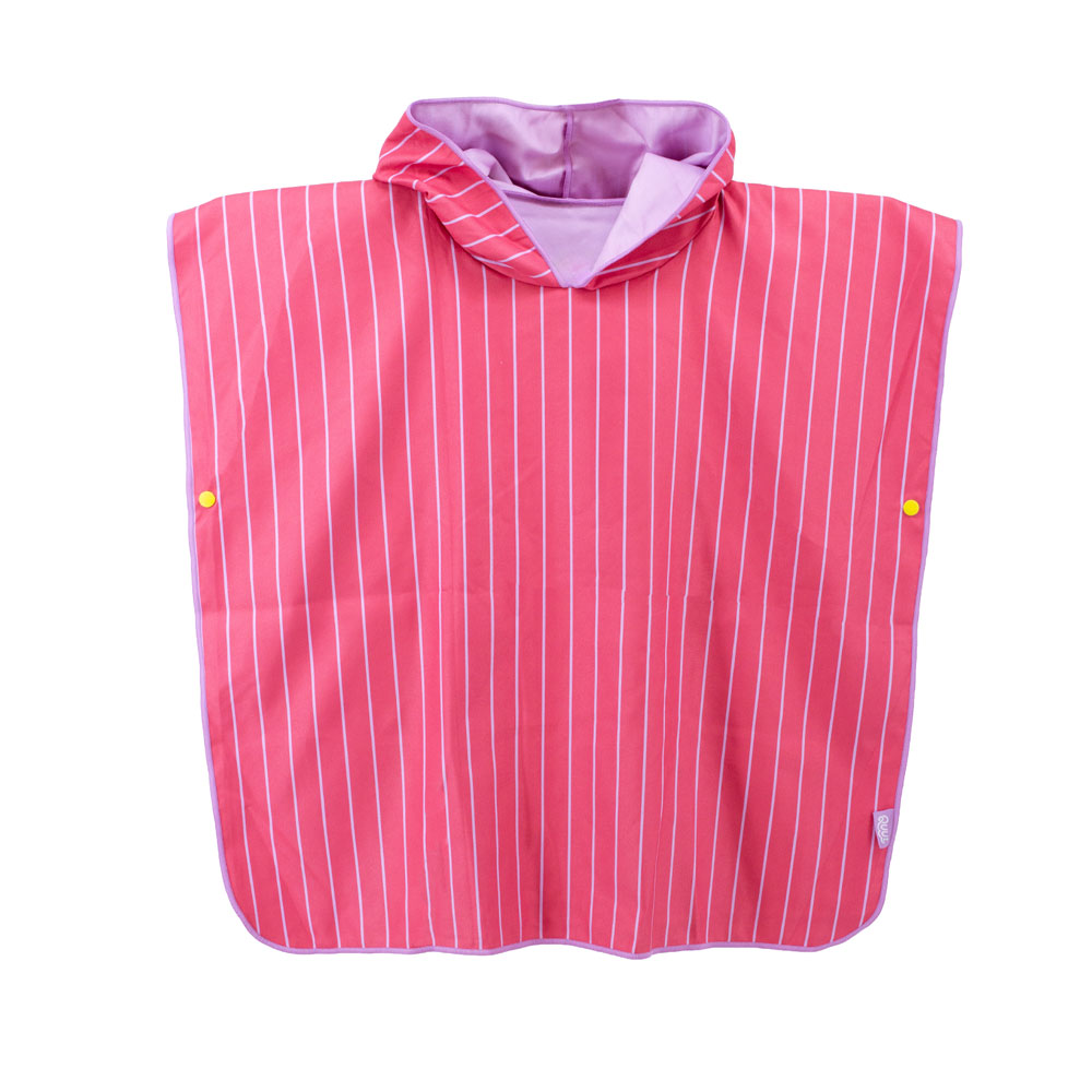 quut-poncho-bourgogne-poncho-microfibre-enfant image 1