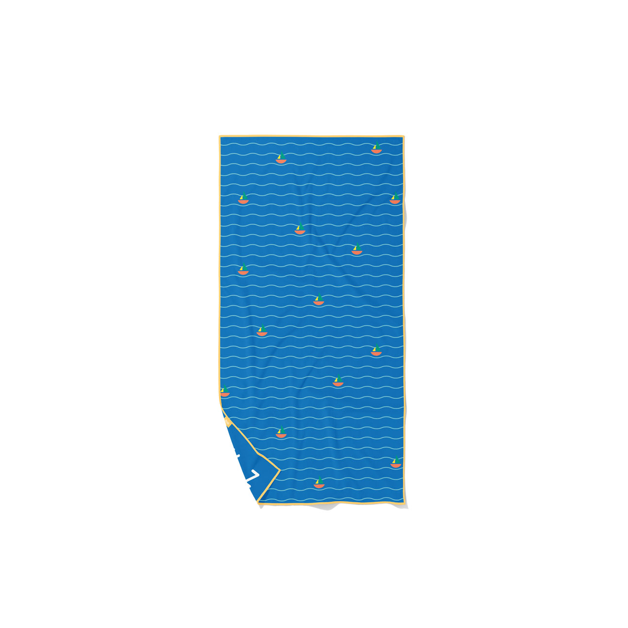 quut-lighthouse-blue-serviette-de-jeu-enfant-double-face image 3