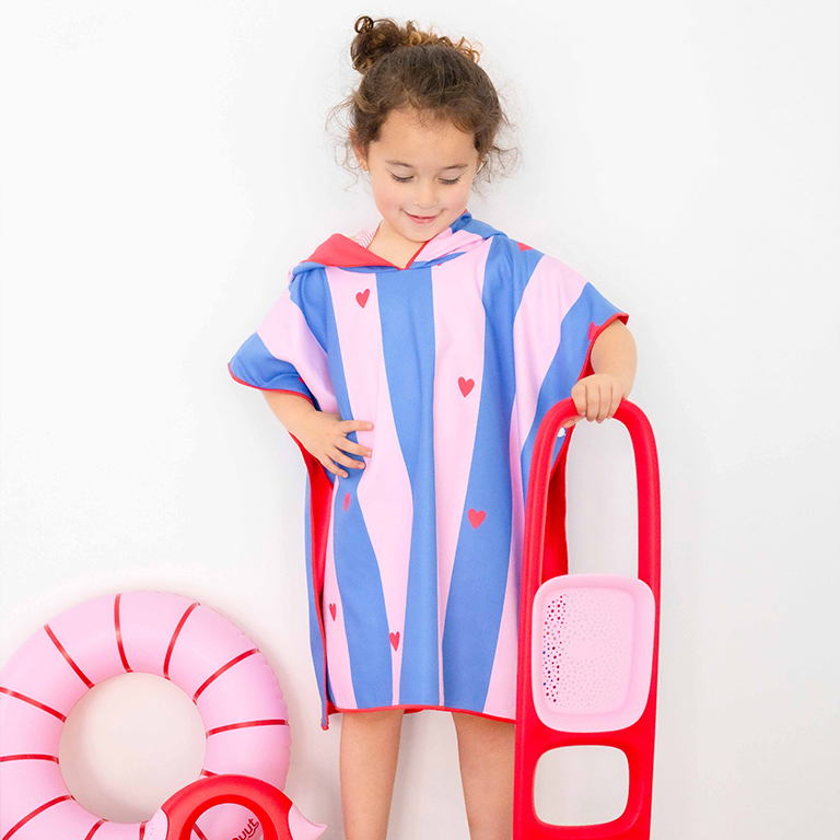 quut-poncho-cherry-poncho-de-plage-microfibre image 6