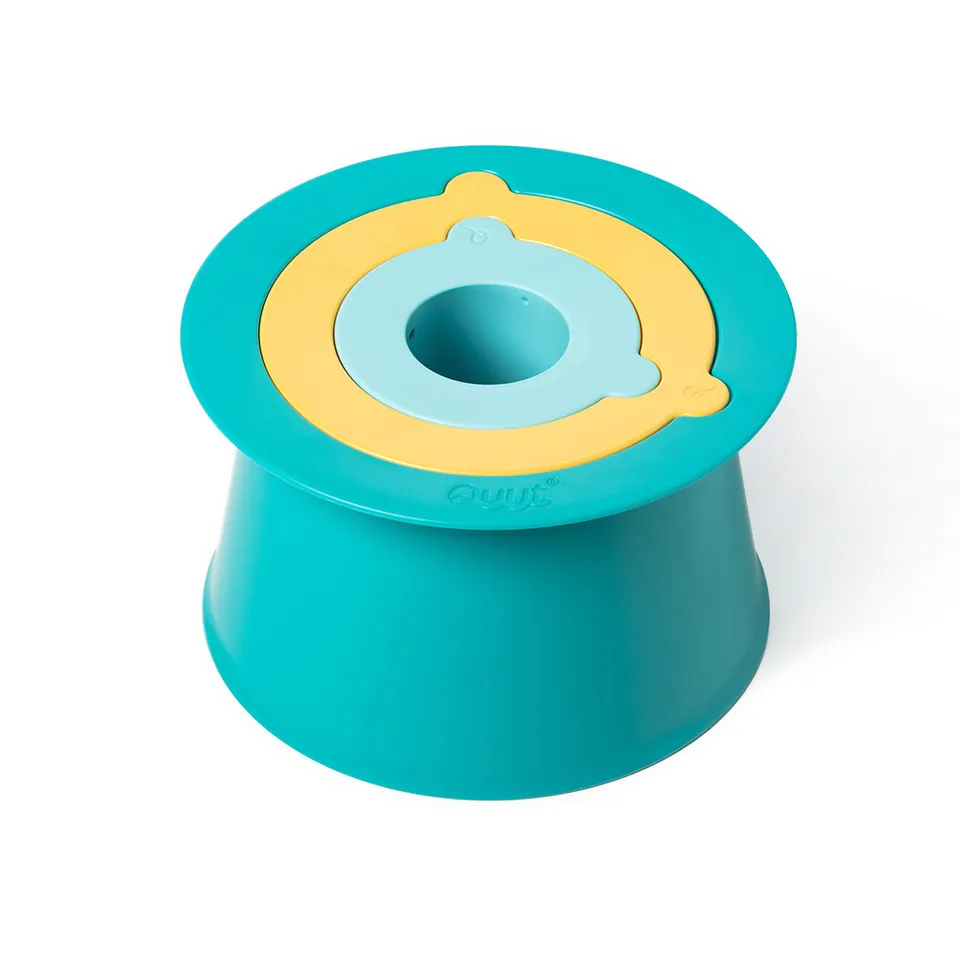 quut-alto-seau-de-plage-18-cm-lagoon-green-mellow-yellow-vintage-blue image 1
