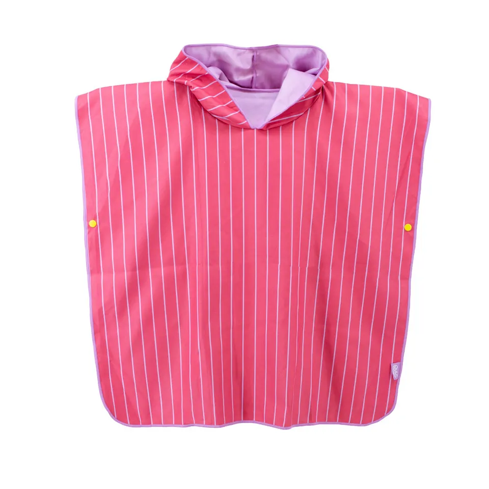 quut-poncho-bourgogne-poncho-microfibre-enfant image 1