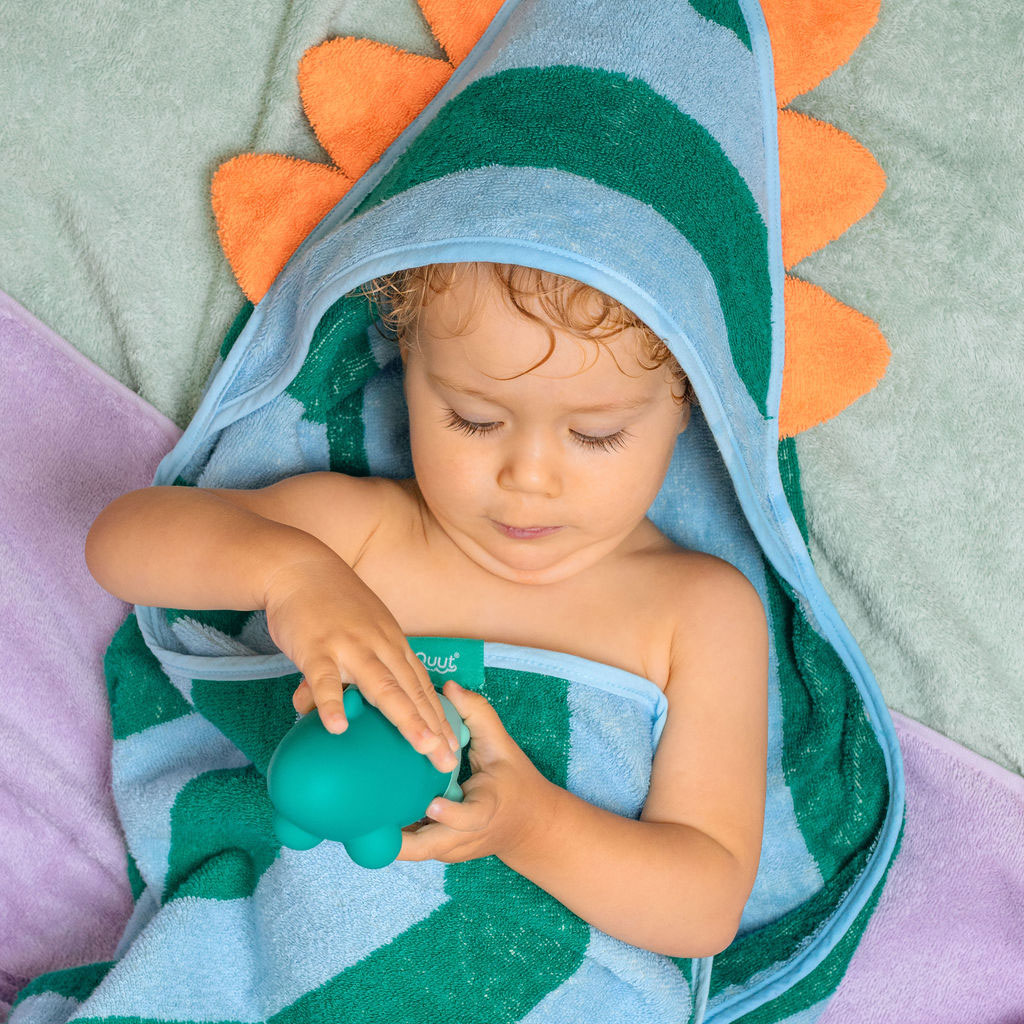 quut-hoppi-dino-poncho-de-bain-microfibre-enfant image 8