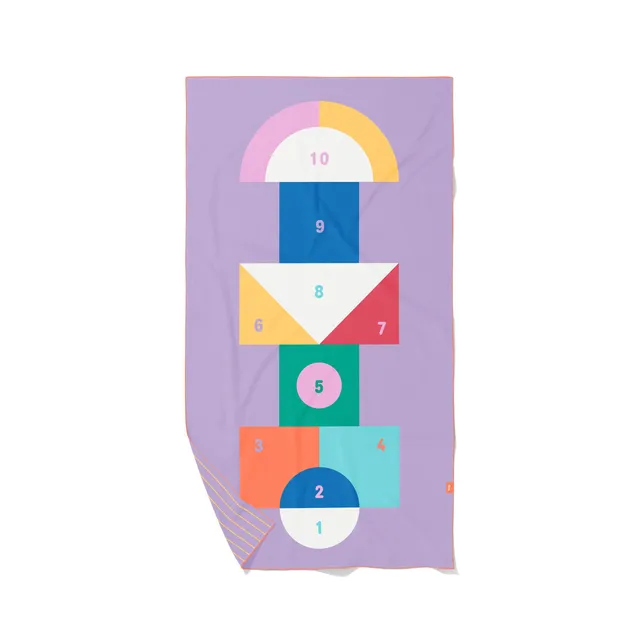 quut-serviette-de-jeu-marelle-serviette-ludique-r-versible image 1
