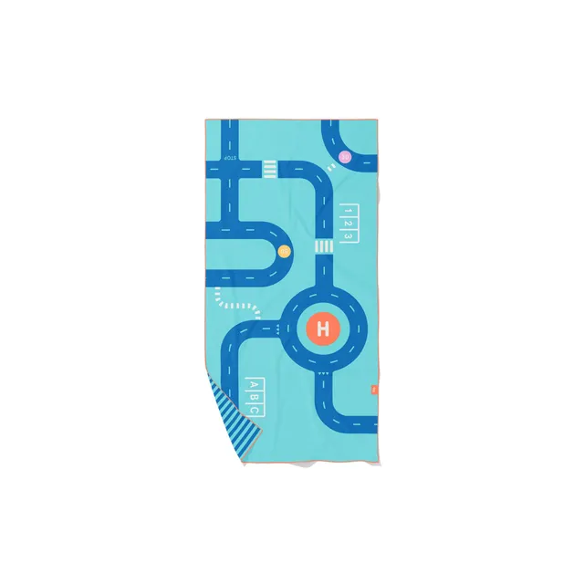 quut-on-the-road-serviette-de-jeu-circuit-enfant image 1