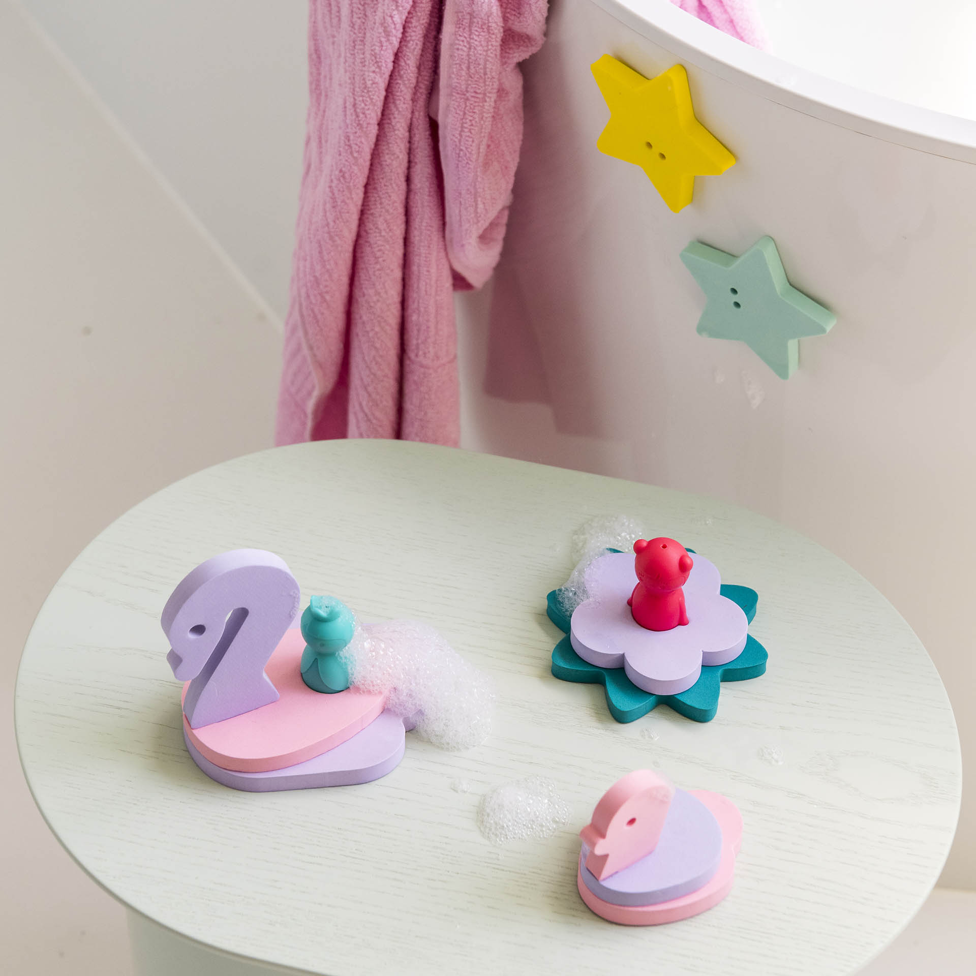 quut-la-mare-enchant-e-puzzle-de-bain-amis-enfant image 6