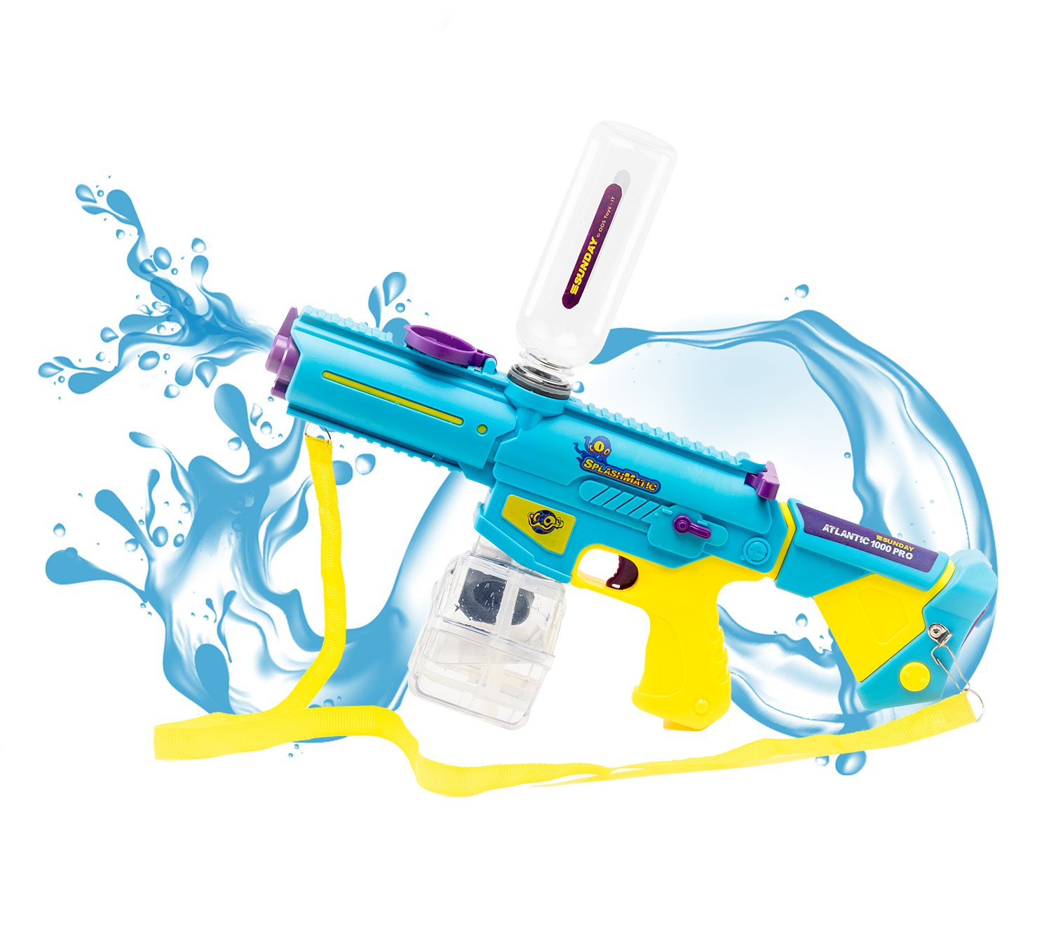 splashmatic-atlantic-1000-pro-pistolet-eau-lectrique-1-l-recharge-auto-bandouli- image 1
