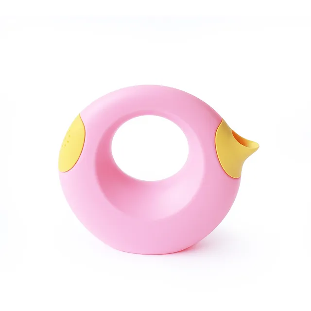 quut-cana-small-0-5l-arrosoir-de-plage-rose-jaune image 1