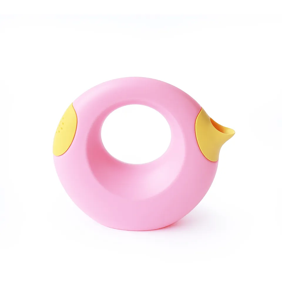 quut-cana-small-0-5l-arrosoir-de-plage-rose-jaune image 1