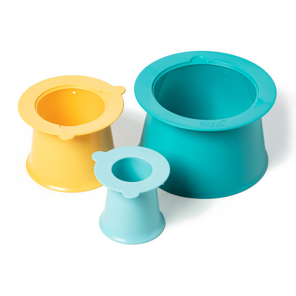 quut-alto-lagoon-green-seau-de-plage-3-en-1-18-cm image 3