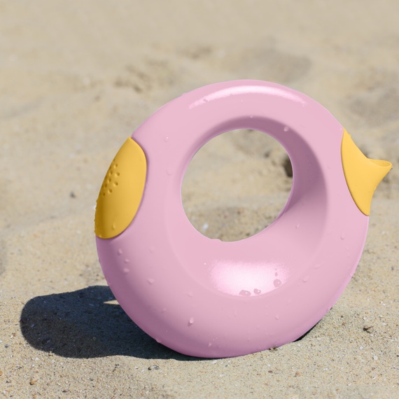 quut-cana-small-0-5l-arrosoir-de-plage-rose-jaune image 4