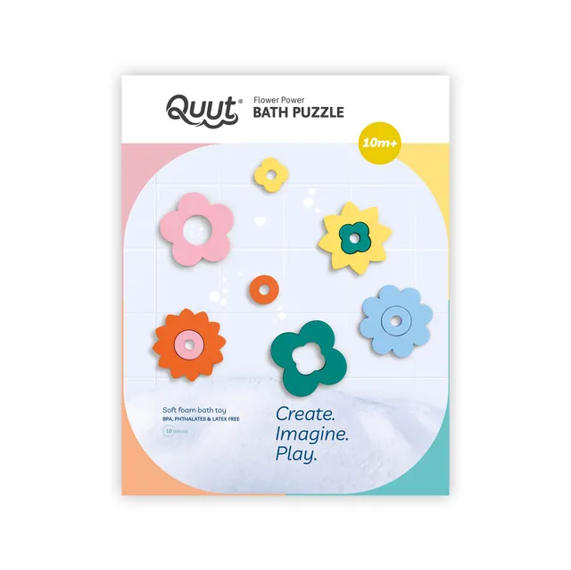quut-flower-power-puzzle-friends-de-bain image 1