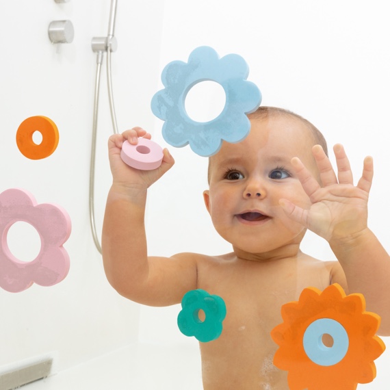 quut-flower-power-puzzle-friends-de-bain image 3