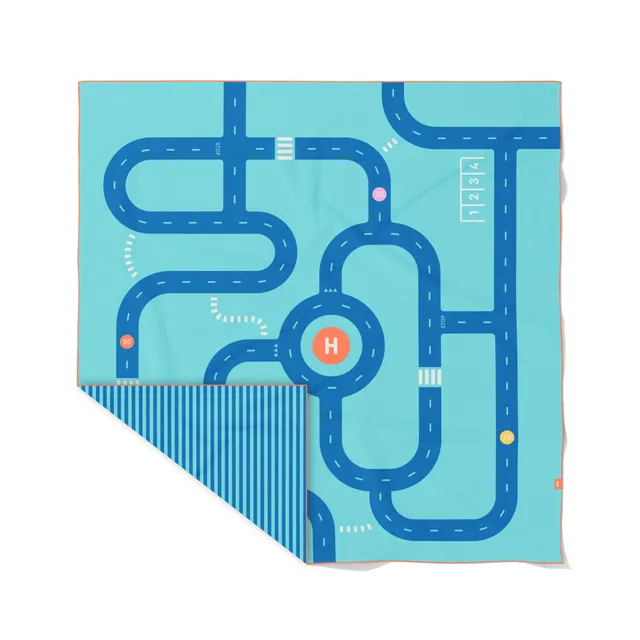 quut-on-the-road-serviette-de-jeu-plage-enfant image 1