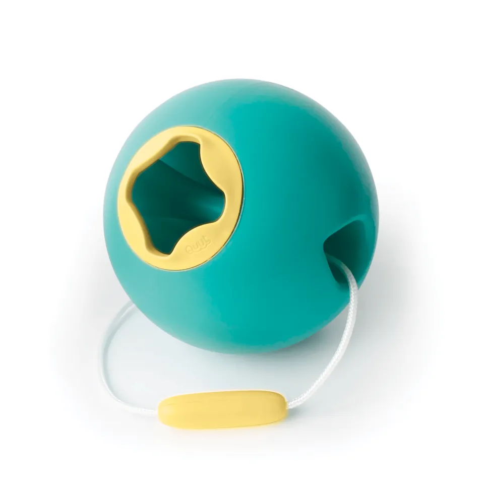 quut-ballo-seau-ballon-3-6l-lagoon-green-yellow-stone image 1