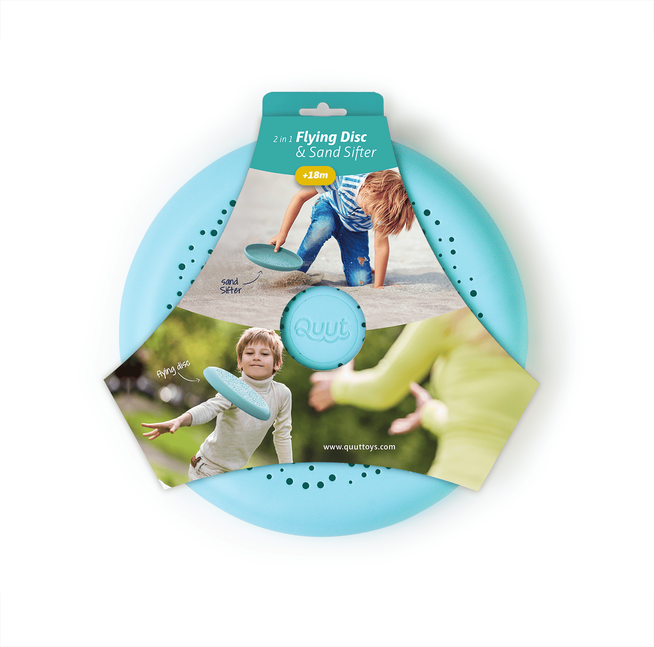 quut-flying-disc-frisbee-25-cm-et-tamis-sable-xl image 7