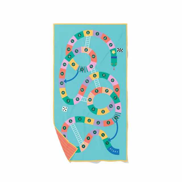 quut-serpents-et-chelles-serviette-de-jeu-enfant image 1