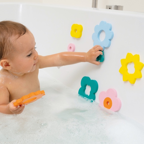 quut-flower-power-puzzle-friends-de-bain image 2