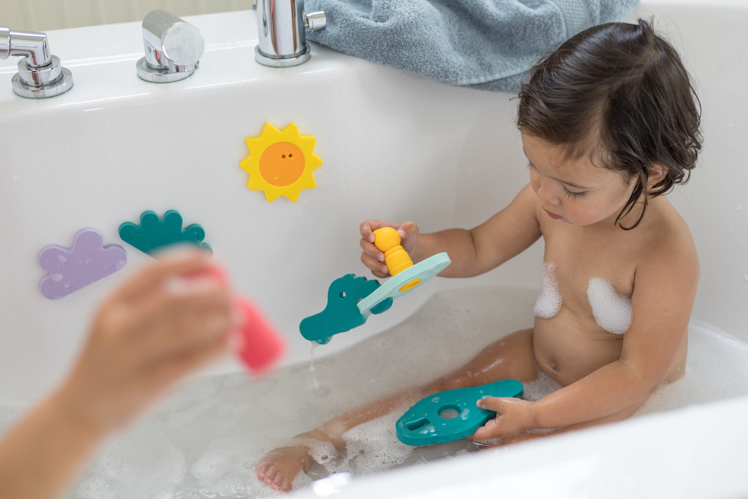 quut-dans-la-jungle-croco-et-hippo-jouets-de-bain image 8